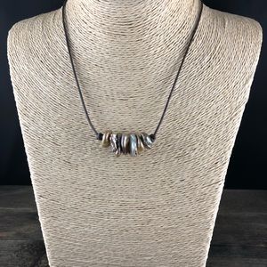 Tahitian Pearl Leather Choker